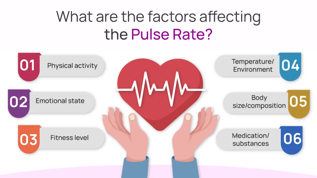 What are the Factors Affecting the Pulse rate?