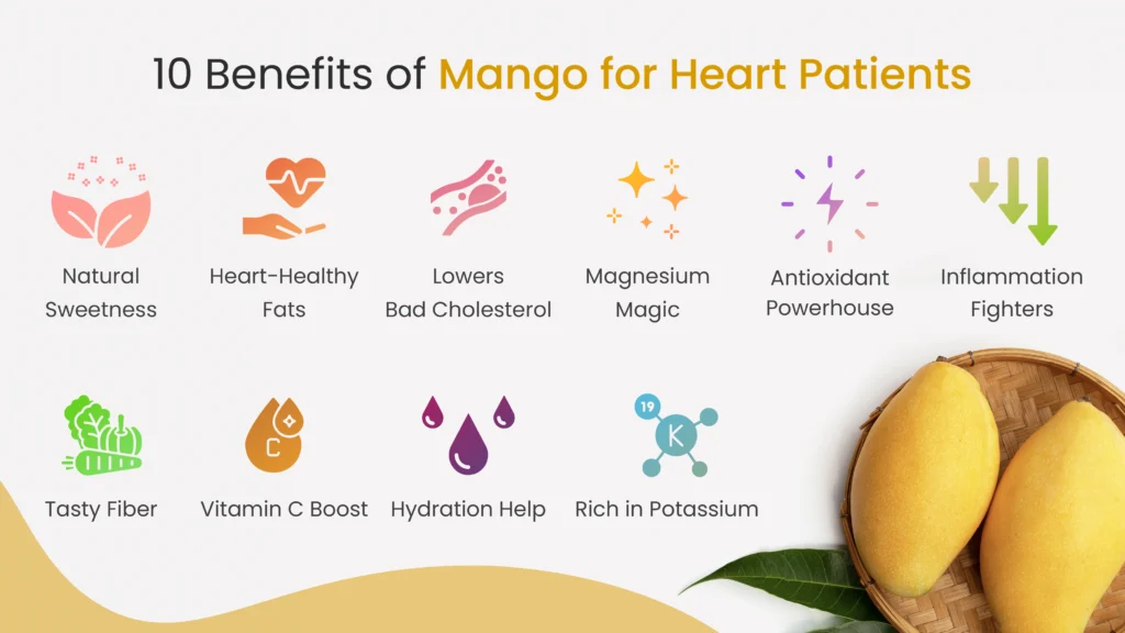 10 Benefits of Mango for Heart Patients