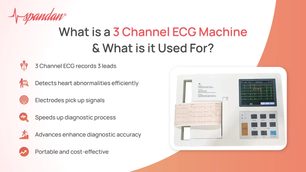 What is a 3 Channel ECG Machine &amp; What is it Used For?