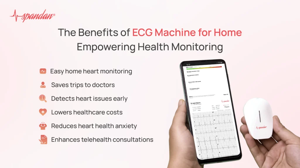 The Benefits of ECG Machine for Home: Empowering Health Monitoring